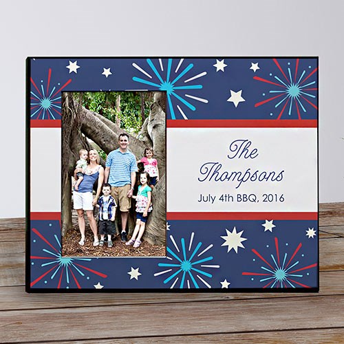 Fourth Of July Printed Frame