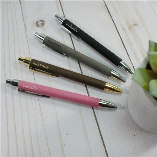 Personalized Name Leather Pen