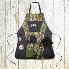 Deluxe Camouflage Grilling Apron