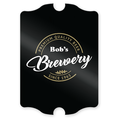 Basement Brewery Personalized Pub Sign