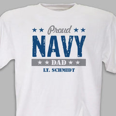 Personalized Proud Military T-Shirt