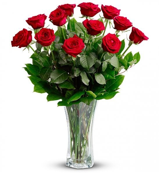 Classic Red Roses Bouquet