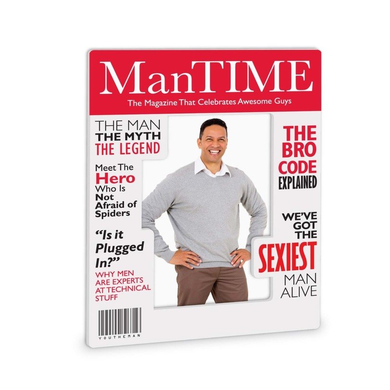 Man Magazine Frame