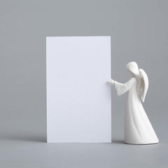 Angel with Prayer Card Holder
