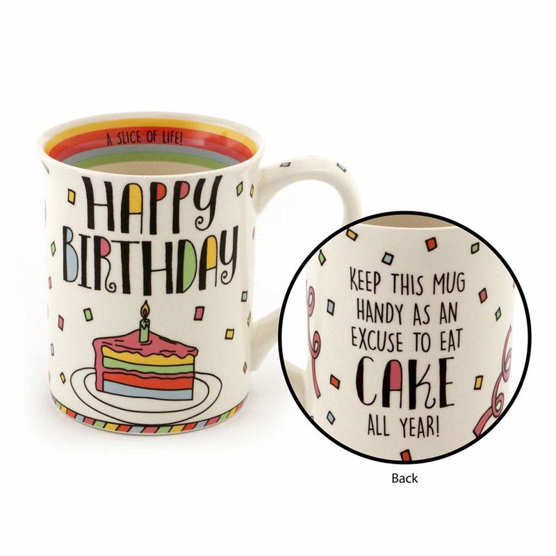 Happy Birthday Cake Mug