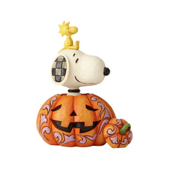 Snoopy & Woodstock in Pumpkin