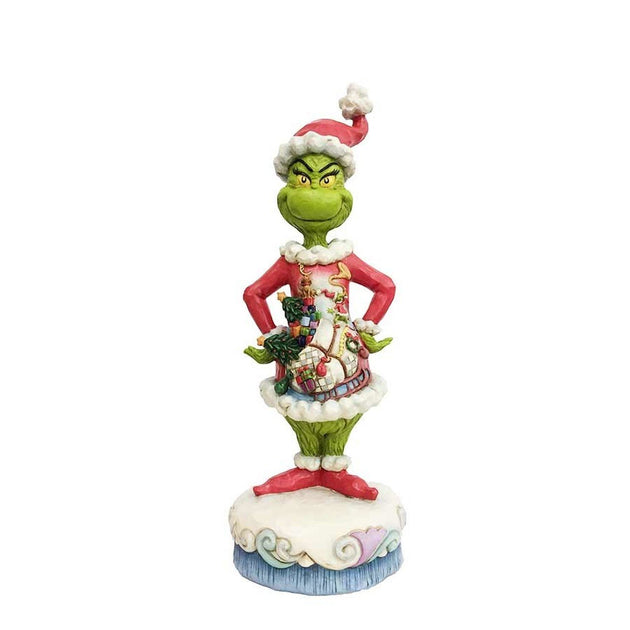 Grinch with Santa Scene | Savvy Custom Gifts