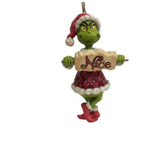 Grinch with Naughty/Nice Sign