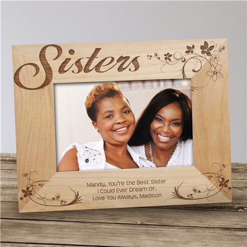 Personalized Sisters Picture Frame - 5" x 7"