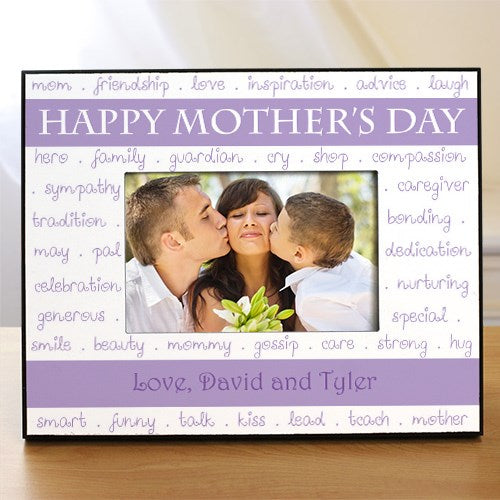Personalized Mother's Day Printed Photo Frame