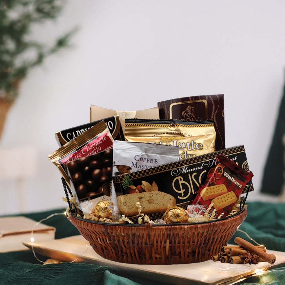Café & Chocolate Gift Set – coffee gift baskets – New Jersey delivery -  Blooms New Jersey