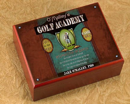 Personalized Golf Academy Humidor