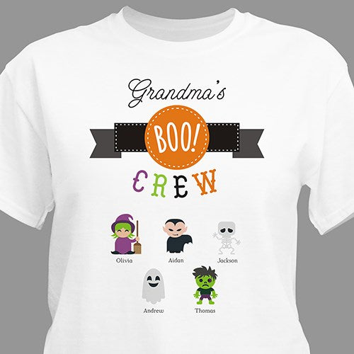 Personalized Boo Crew T-shirt