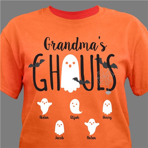 Personalized Grandmas Ghouls T-Shirt