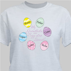 Eggstra Special Personalized Easter Egg Shirt