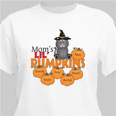 Personalized Lil Pumpkins Halloween T-Shirt