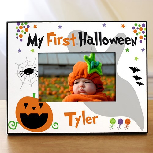 My First Halloween Printed Frame