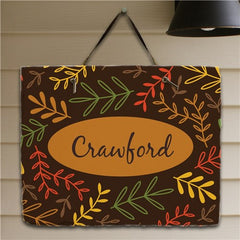 Fall Branches Slate Plaque