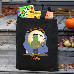 Halloween Icon Personalized Trick or Treat Bag