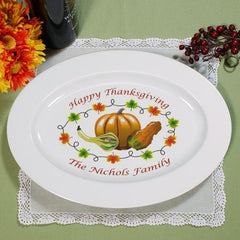 Personalized Thanksgiving Platter