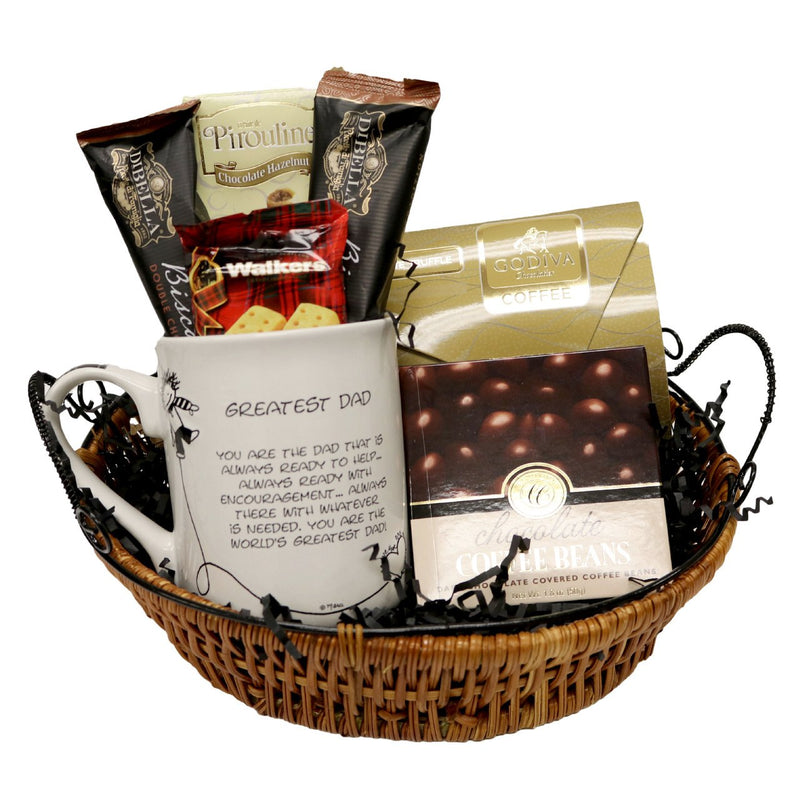 Greatest Dad Chocolate Lover's Gift Basket