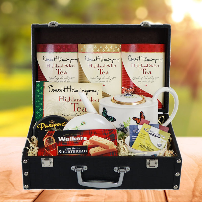 Tea Lovers' Gourmet Basket