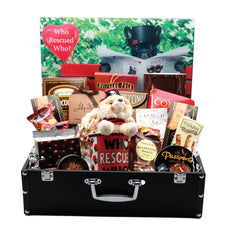 Who Rescued Who Dog Lovers Gift Basket