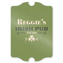 Established Irish Pub Personalized  Sign