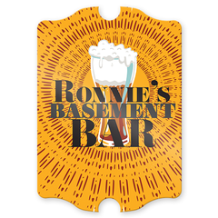 Personalized Basement Bar Pub Sign
