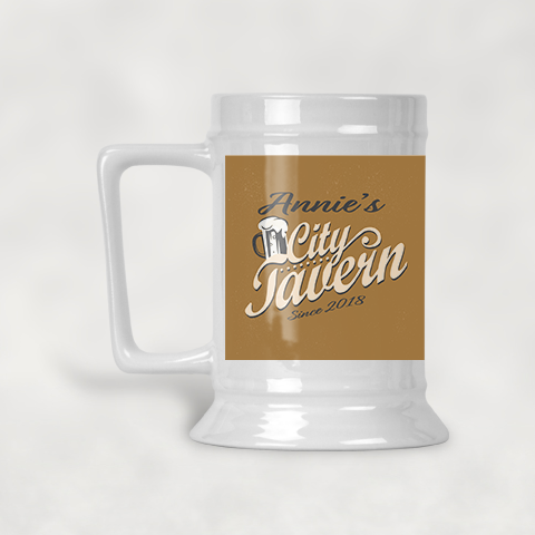 City Tavern Personalized Beer Stein
