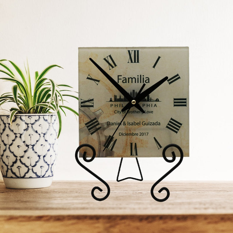 City of Brotherly Love Personalized Wall Clock