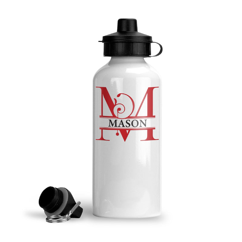 Savvy Custom Gifts Modern Artisan Monogrammed Water Bottle