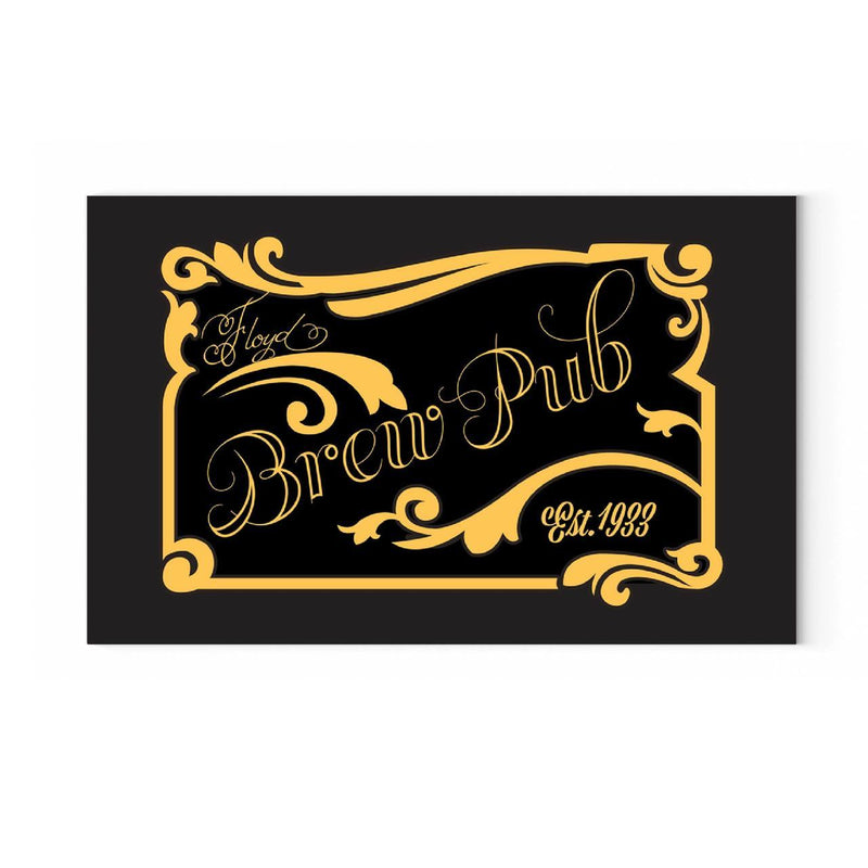 Savvy Custom Gifts Personalized Brew Pub Canvas