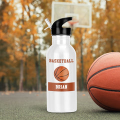 Savvy Custom Gifts Personalized Basketball Fan Water Bottle