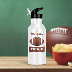 Savvy Custom Gifts Personalized Football Fan Water Bottle
