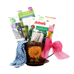 Savvy Custom Gifts Teacup Garden Lover's Gift Set
