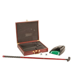 Personalized Rosewood Finished Executive Golf Gift Set