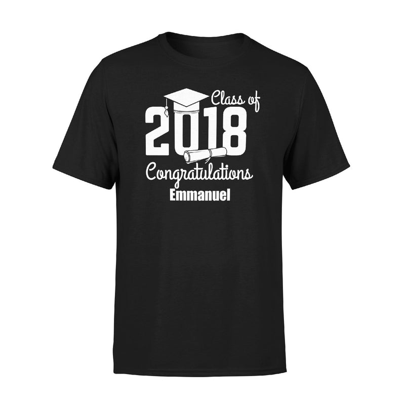 Savvy Custom Gifts Class Of 2018 Personalized Graduation T-shirt