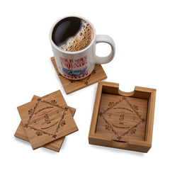 Personalized Seasoned With Love Coaster Set