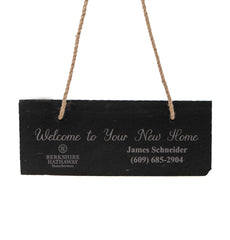 Together We are Home Personalized Slate Hanger Decor