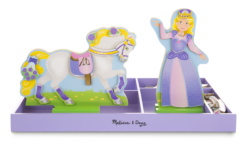 Lila & Lucky Princess & Pony Magnetic Dress-Up Set