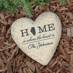 Personalized Home State Garden Stone 5.5''