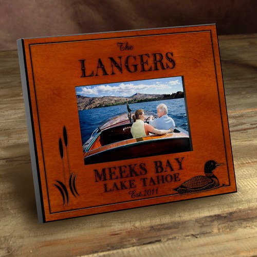 Personalized Cabin Picture Frames