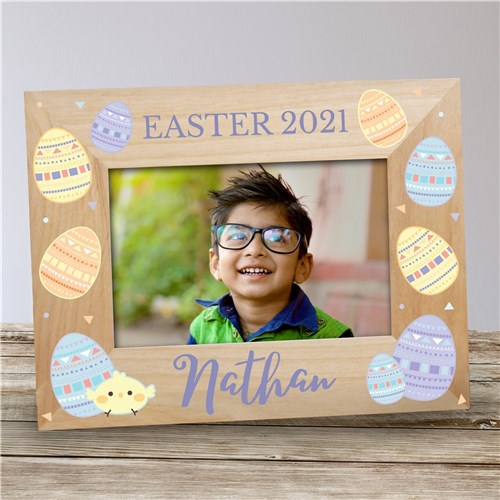 Personalized Easter Wooden Picture Frame
